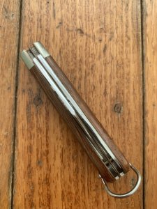 Puma 1976 Model 666 Gelder Twin Blade Folding Knife with Tools &  Jacaranda Handle #14671