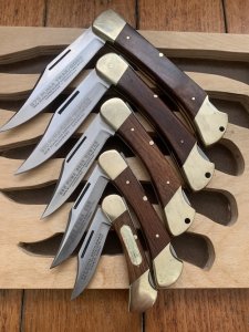 Puma Knife: Collectable Circa 1970'S-80'S Rare 5 Piece Folding Knife Set