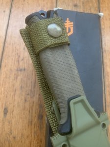Gerber Model A-001 Drop Point Military Knife in Belt Sheath & Box