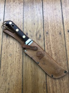 Puma Knife: Puma Original PRE-64 Model 6399 Rosewood White Hunter in original sheath