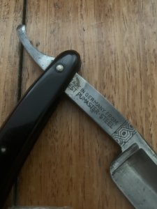Puma Knife: Rare Puma Original Cut Throat Razor No 89 in *Original Wooden Box
