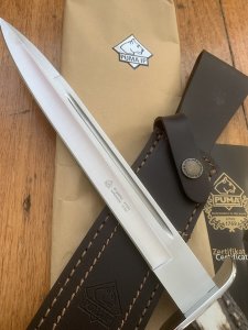 Puma Knife: Puma IP El Game Boar & Deer Hunter with Stag Antler Handle