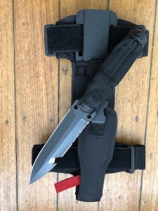 Extrema Ratio Ultramarine Con Asola Scuba Knife in Case