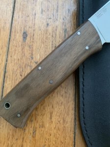 Kizlyar Knife: Kizlyar Original Sterkh-2 Plain Edge Blade