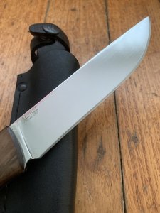 Kizlyar Knife: Kizlyar Original Sterkh-2 Plain Edge Blade