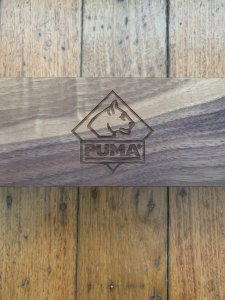 Puma Knife: Puma Original 2026 Walnut White Hunter Collectors Wooden Box