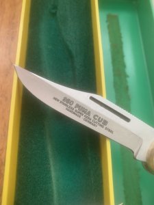 Puma Model 960 CUB 1995 Folding Lock Knife in original box Serial Number 51592