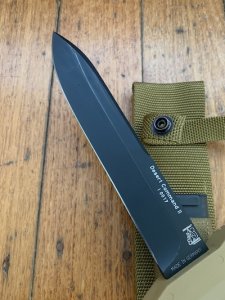 Eickhorn Solingen Desert Command II Military Knife With Tactical Sheath