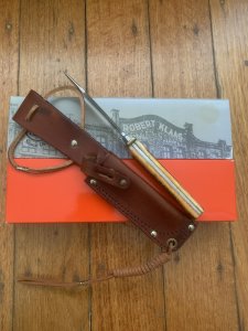 Robert Klaas Puma Hunters Pal Copy with Jigged Bone Handle in original Sheath and Box