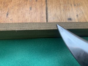 Puma Knife: Puma 1991 116376 Big Big Bowie knife with Stag Antler Handle in original Wooden Box & Warranty