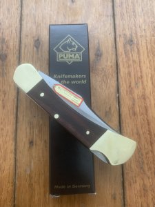 Puma Knife: Puma 2018 CUB Folding Lock Knife with Plumwood Handle