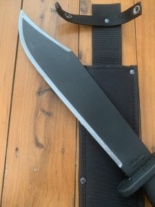 COLD STEEL Black Bear Bowie Knife in Cor-Ex™ Sheath