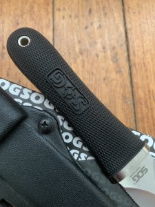 SOG Vintage Original S14K Pentagon Tactical Dagger with Kydex Tactical sheath & Box