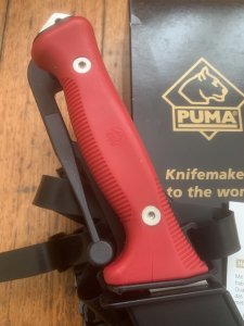 Puma Knife: Puma Original 2008 Sea Hunter 13 6363 in Original Sheath and Box