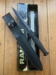 RAMBO II First Blood Survival Bowie Knife