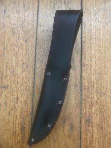 MAFFI SYDNEY AUSTRALIA Wood Handled Fixed Blade Knife With Sheath