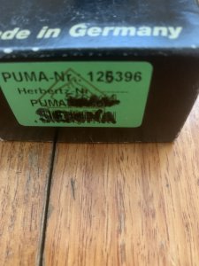 Puma Knife: Puma 2016/17 Bowie Sedona Bowie with Ebony Wood Handle