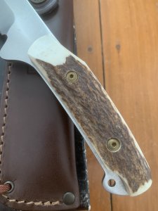 Puma Knife: Puma 2002 Bowie II Special Edition Handmade Knife with Stag Antler Handle