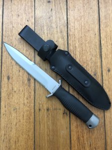 Karatel-1 Merita-K Cobra Russian Hand Made Tactical Combat Knife with Leather Sheath