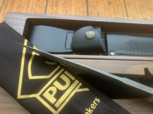 Puma Knife: Special Edition Damascus Defender with Elforyn Handle in Display Box 0/50