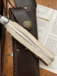 Puma Knife: Puma 2004 Skinner with Stag Handle