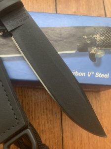 COLD STEEL SRK-Survival-Rescue-Knife Made in USA in Tactical Leather Sheath