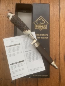 Puma Knife: Puma Muffel ( Grumpy) JagdNicker Knife