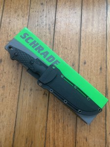 Schrade Knife: Schrade SCHF30 Tactical Drop Point Knife With Kydex Sheath
