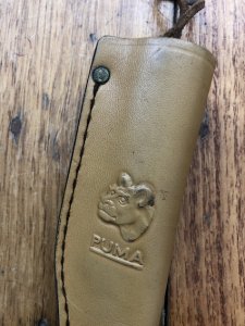 Puma Knife: Rare Puma Buddy Model 11 6383 Knife Sheath