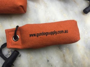 Dog Training Dummy: Dummy 100grams in Orange