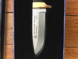 Puma SGB Knife: Puma SGB Elk Hunter Gift Tin