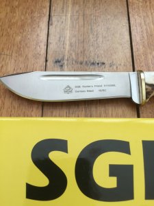 Puma SGB Knife: Puma SGB Hunters Friend Stag Antler Handle
