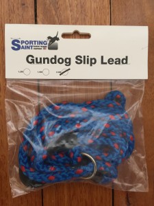 Dog Lead: Royal blue/Red-flecked Slip Lead, 8mm thick, 2m long