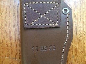 Puma Knife: Puma Buddy 'Laser Cutout' with Stag Handle