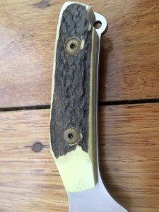 Puma Knife: Puma Buddy 'Laser Cutout' with Stag Handle