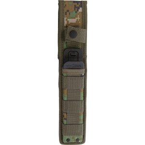 Kizlyar Knife: Kizlyar Original AUS-8 Dominus Part Serrated Blade with Kraton Handle
