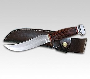 Linder Classic Skinner with 6" Carbon Steel Blade and Cocobolo wood handle