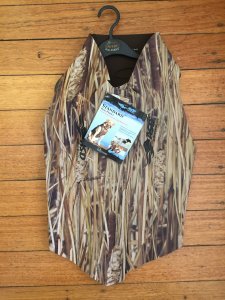 Avery Standard Neoprene 3mm Dog Vest in Marshgrass Camo - XL