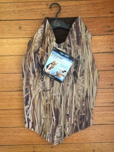 Avery Standard Neoprene 3mm Dog Vest in Marshgrass Camo - 3XL