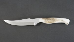 Silver Stag Slab Series Pro Bone Skinner Stag Antler Handle