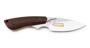 Puma Knife: Puma IP Fox I Laser Cut Sandalwood Handle