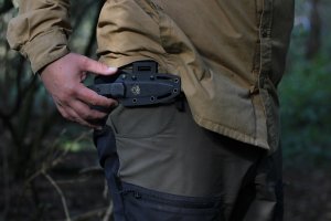 Puma Knife: Puma 'OLO' Micarta Handle and Kydex Sheath