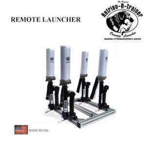 Remote Launcher: RRT Gun Dog Training 2-Dummy Versa-Launcher Remote Launcher Set