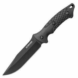 Schrade Knife: Schrade SCHF30 Tactical Drop Point Knife With Kydex Sheath