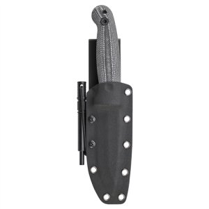 Schrade Knife: Schrade Frontier Knife With Ferro Rod and Kydex Sheath