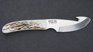 Silver Stag Slab Series Gut Slab Skinner Stag Antler Handle