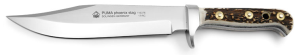 Puma Knife: Puma Phönix-Phoenix Big Bowie Knife with Darker Stag Antler Handle