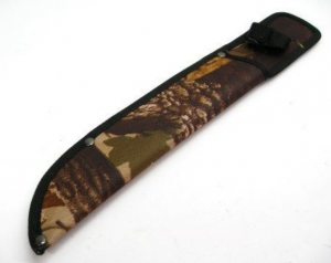 Knife Sheath: Camo Knife Sheath - 8 inches