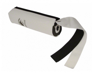 Launcher Dummy: RRT 10" Black/White flasher Dummy with Black/White Streamers