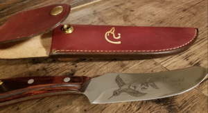 Grohmann Knives: Ducks Unlimited 1999 Pictou Presentation Knife